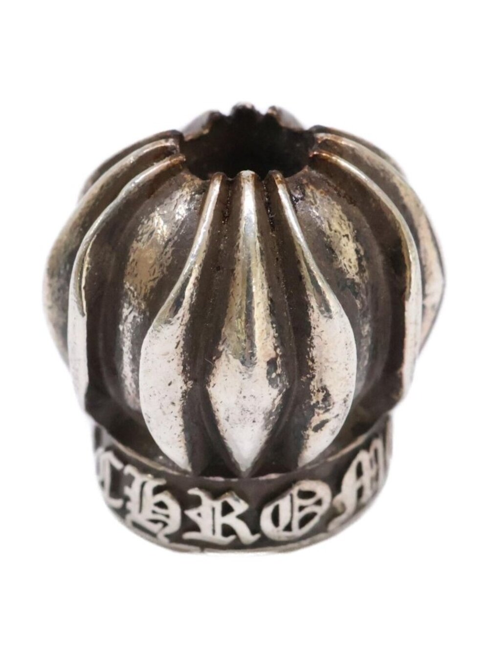 Chrome Hearts Ornament 925 Sterling Silver Incense Holder